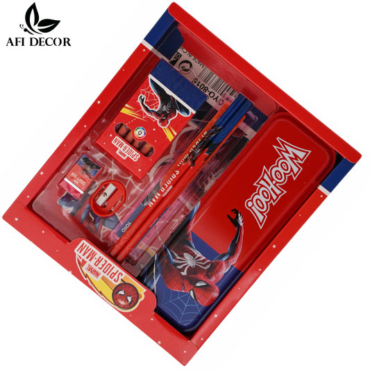 Marvel Spider Man Pencil Box kit Red